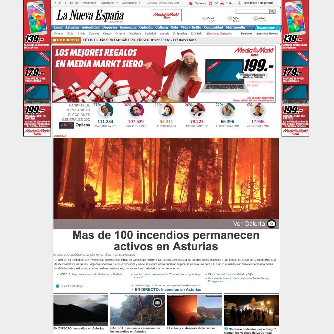 incendios forestales  Asturias