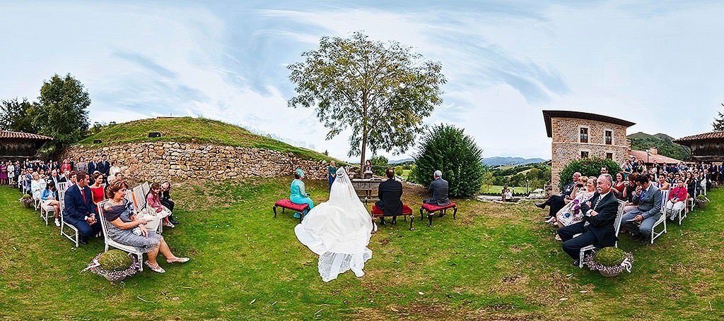 Boda en el Palacio de Rubianes, Asturias