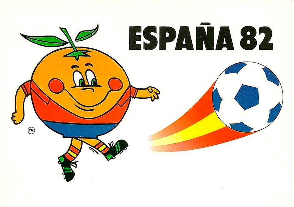 Naranjito mundial de fútbol España 1982 foto © María Dolores Salto y José María Martín Pacheco 