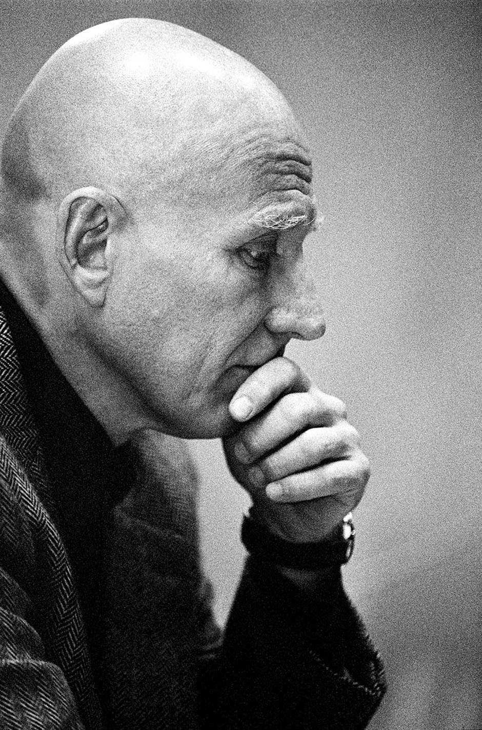 Retrato de Sebastiao Salgado por Marcos Vega en 1998