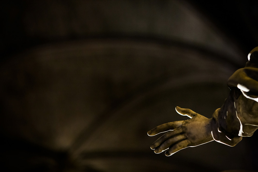 Piedad, detalle. Notre Dame Paris 